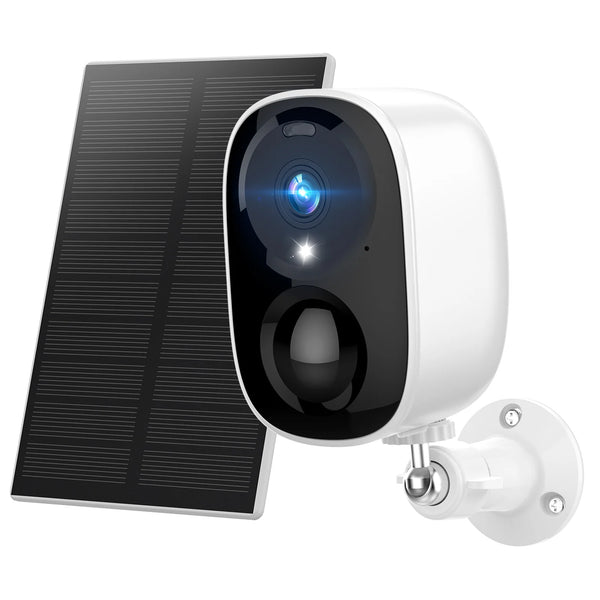 Mini Solar Security Cam for Outdoors