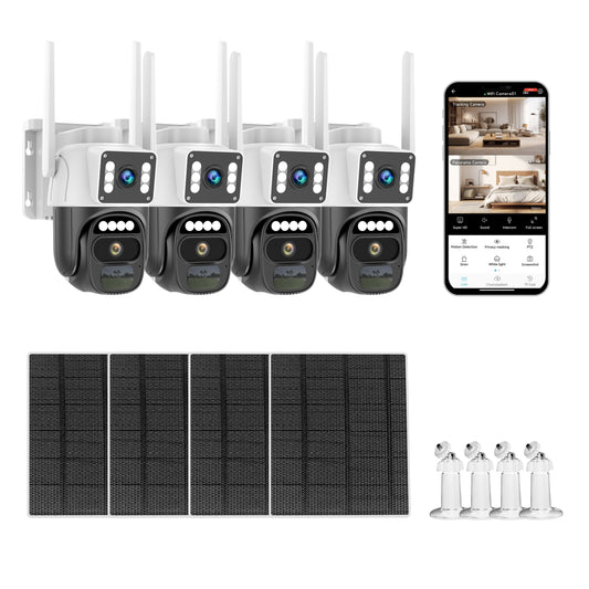 Outdoor solar Dual-Cam-Multi-Pack