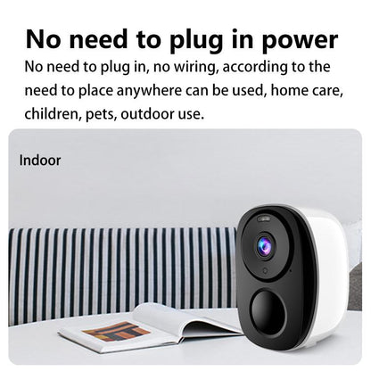 Cámara CCTV solar inalámbrica para interiores y exteriores, con wifi, resolución HD 2K, videovigilancia de seguridad para el hogar, versión nocturna, audio bidireccional de 3 MP, luz blanca/IR dual, compatible con monitor.