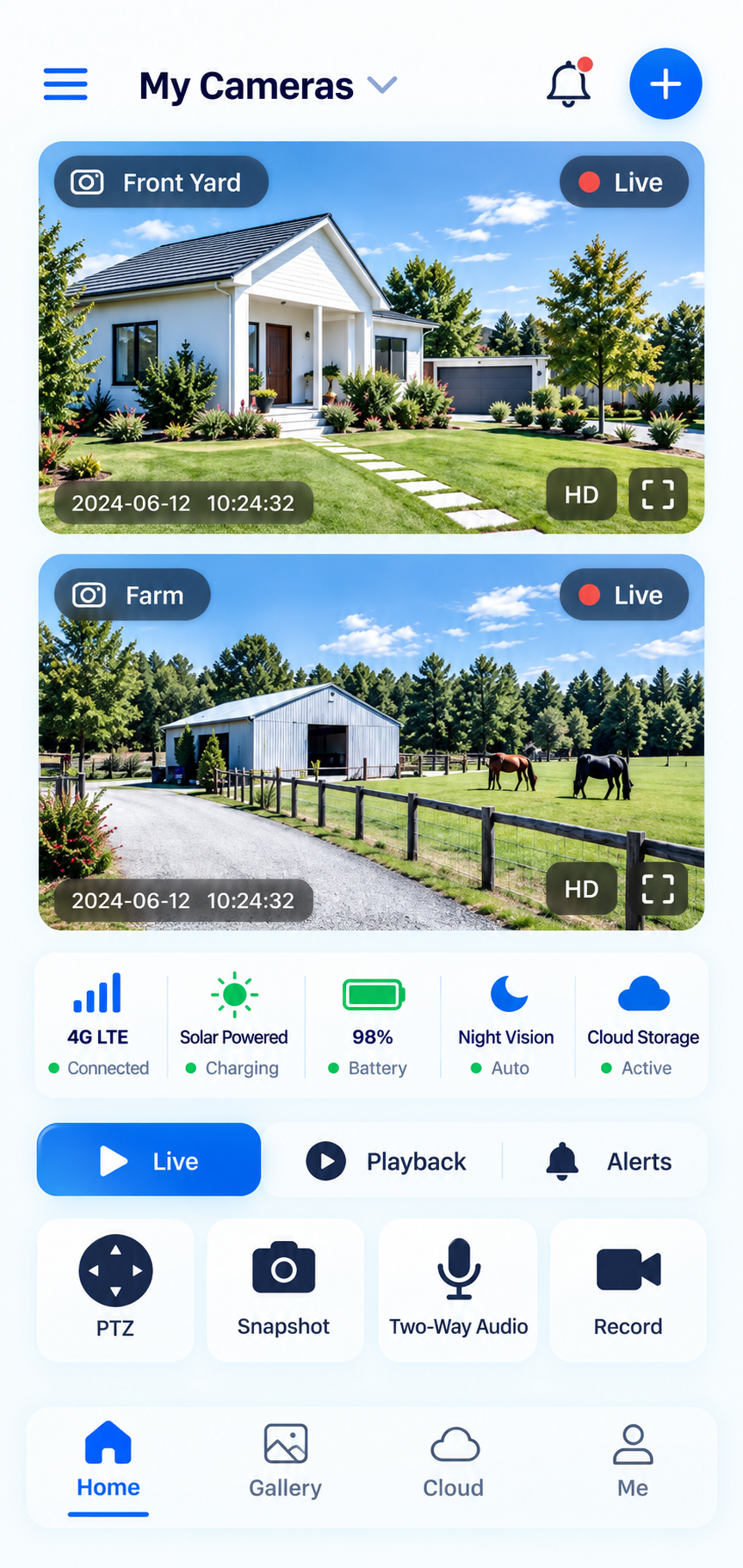 App screen 1