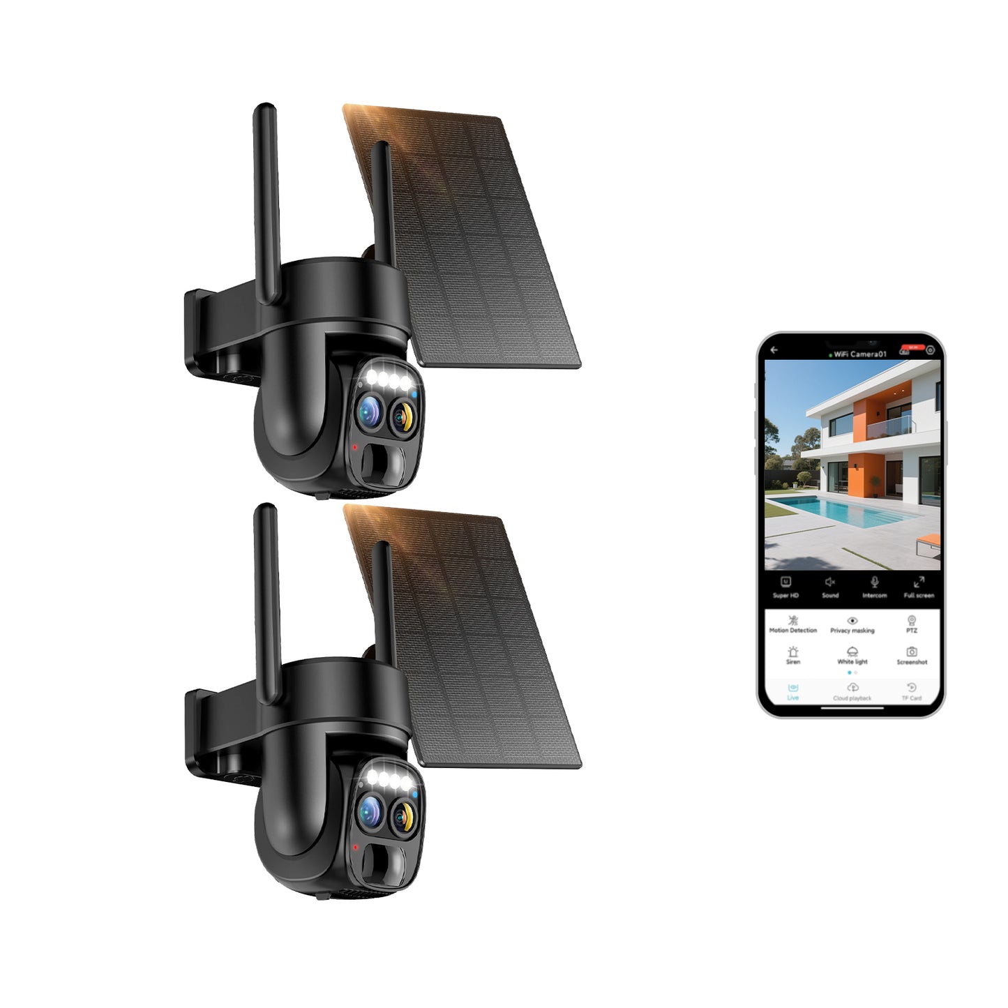 Solar Security Camera Multi-Pack