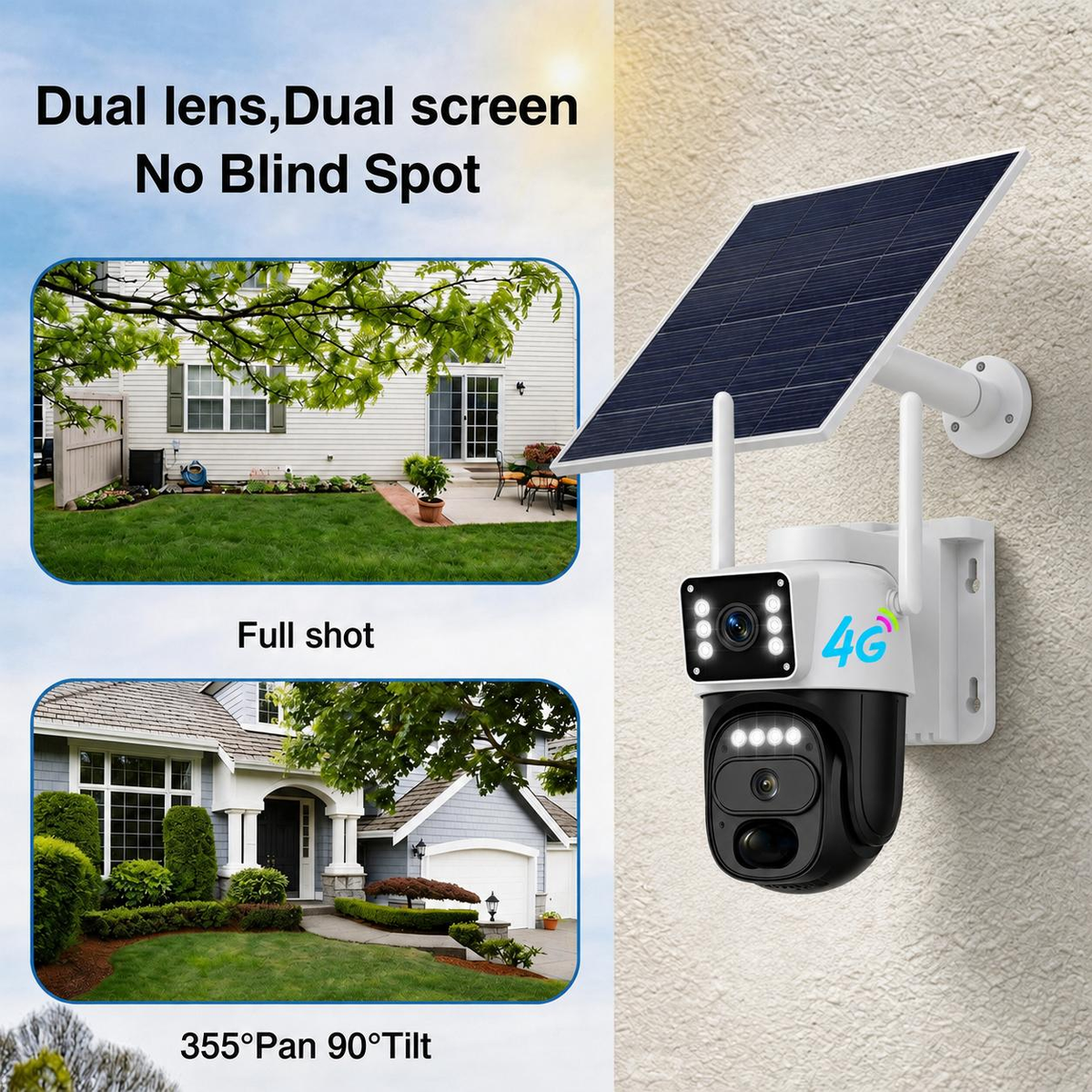 4G LTE Solar Security Cameras